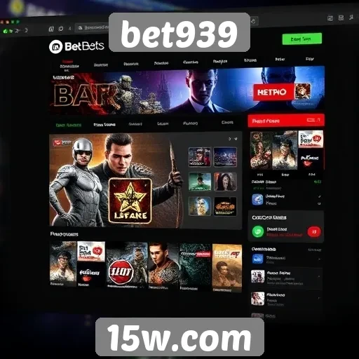 Interface de usuário do bet939 e a experiência de navegação