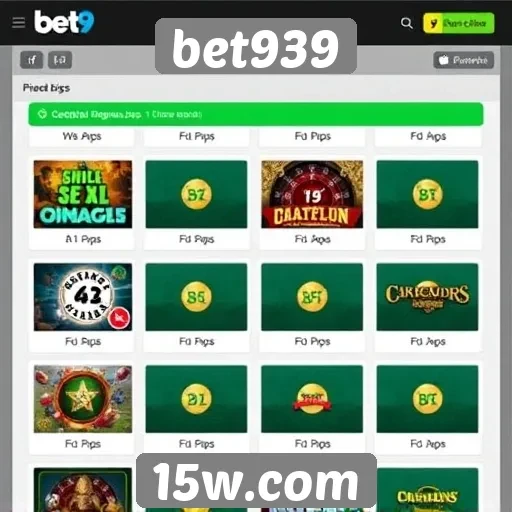 Análise das opções de jogos no bet939